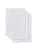 Gant de toilette gaze Coton White - 3 Unités