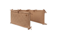Playpen Bumper - Check Knit