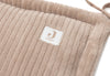 Boxbumper 180x30cm Cloudy Rib - Milky Coffee