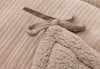 Boxbumper 180x30cm Cloudy Rib - Milky Coffee