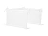 Playpen bumper 30x180cm - White