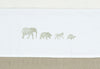 Drap Berceau 75x100cm Animals - Olive Green