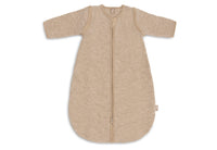 Sleeping bag with removable sleeves round - Merino Wool Felted