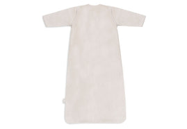 Baby Sleeping Bag with Removable Sleeves 90cm Velvet - Nougat