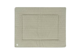 Playpen Mat 75x95cm Grain Knit - Olive Green