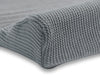 Aankleedkussenhoes 50x70cm Basic Knit - Stone Grey