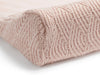 Changing Mat Cover 50x70cm River Knit - Pale Pink