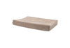 Changing Mat Cover 50x70cm Cloudy Rib - Milky Coffee