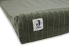 Housse matelas à Langer 50x70cm Pure Knit - Leaf Green - GOTS