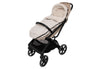 Footmuff buggy/stroller Embossed - Sand