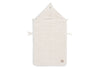Voetenzak groep 0+ 3/5 punts gordel Cloudy Rib - Oatmeal