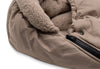 Footmuff group 0+ 3/5 points Embossed - Milky Coffee