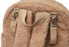 Wickeltasche Rucksack Boucle - Biscuit