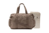 Sac Embossed Lily - Milky Coffee