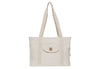 Diaper Bag Shopper - Twill Natural