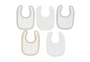 Bavoir Jersey imperméable - Tiny Park - 5 Unités