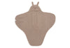 Wrap Blanket Bunny Cloudy Rib - Milky Coffee