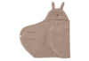 Wrap Blanket Bunny Cloudy Rib - Milky Coffee