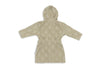 Badjas Badstof 1-2 jaar Miffy Jacquard - Olive Green