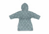 Bathrobe 1-2 year - Miffy Jacquard - Sea Green