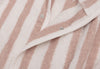 Peignoir 3-4 ans Stripe Éponge - Wild Rose - GOTS