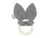 Anneau de dentition en Silicone Bunny Ears - Storm Grey