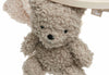 Baby Mobile Teddy Bear - Olive Green/Natural