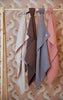 Decke Kinderbett Wrinkled Cotton 120x120cm - Chestnut