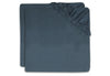 Fitted Sheet Jersey 40/50x80/90cm - Jeans Blue