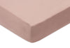 Hoeslaken Jersey 40/50x80/90cm - Wild Rose/Ivory - 2 Stuks