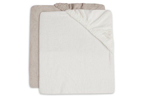 Wickelauflagenbezug Frottee Duo - 2 Stück