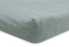 Aankleedkussenhoes Badstof 50x70cm - Sea Green - 2 Stuks