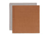 Multidoek Bamboe Large 115x115cm - Caramel - 2 Stuks