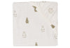 Drap-housse Jersey 40/50x80/90cm Happy Miffy - Olive Green