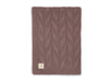 Decke Wiege 75x100cm Spring Knit - Chestnut