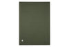 Decke Wiege 75x100cm Pure Knit Leaf Green - GOTS