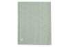 Couverture Berceau 75x100cm Shell Knit - Sea Foam - GOTS