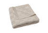 Decke Wiege 75x100cm Box Knit - Warm Sand - GOTS