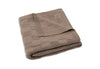 Blanket Cradle 75x100cm Box Knit - Milky Coffee - GOTS