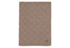 Blanket Cradle 75x100cm Box Knit - Milky Coffee - GOTS