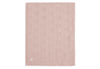 Couverture Lit de Bébé 100x150cm Shell Knit - Wild Rose - GOTS