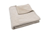 Blanket Cot 100x150cm Soft Waves - Nougat