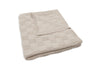 Decke Kinderbett 100x150cm Box Knit - Warm Sand - GOTS