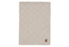 Decke Kinderbett 100x150cm Box Knit - Warm Sand - GOTS