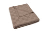 Decke Kinderbett 100x150cm Box Knit - Milky Coffee - GOTS