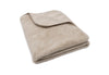 Couverture Lit Bébé 100x150cm Basic Jersey/Sherpa - Warm Sand