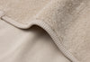 Couverture Lit Bébé 100x150cm Basic Jersey/Sherpa - Warm Sand