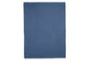 Decke Wiege 75x100cm Basic Knit - Jeans Blue/Fleece