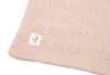 Blanket Cradle 75x100cm Grain Knit - Wild Rose/Velvet