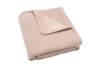 Blanket Cradle 75x100cm Basic Knit - Wild Rose/Fleece